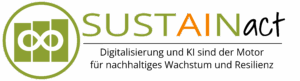 Twin-Transformation-SUSTAINact | KI / Digitalisierung und Nachhaltigkeit